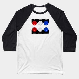 Six Buttons Baseball T-Shirt